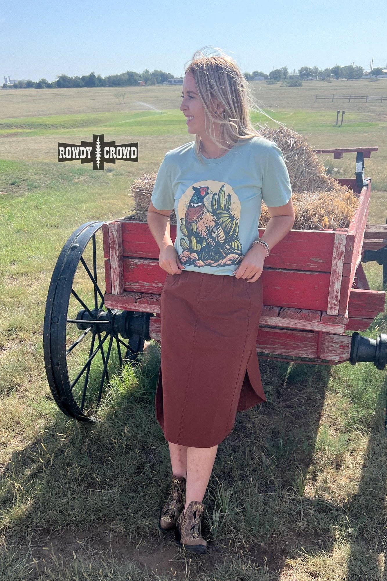 Pheasant Run Tee: Small