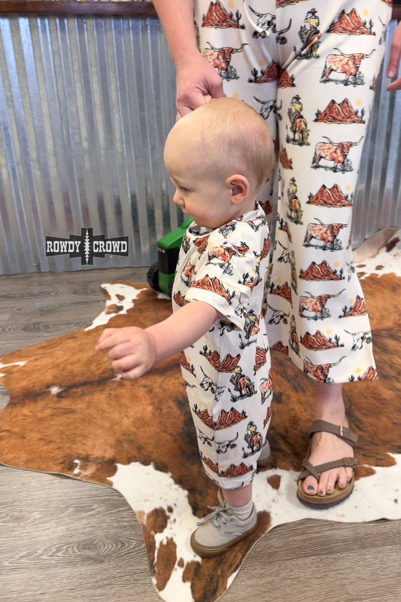 West Texas Short Onesie: 12-18 months