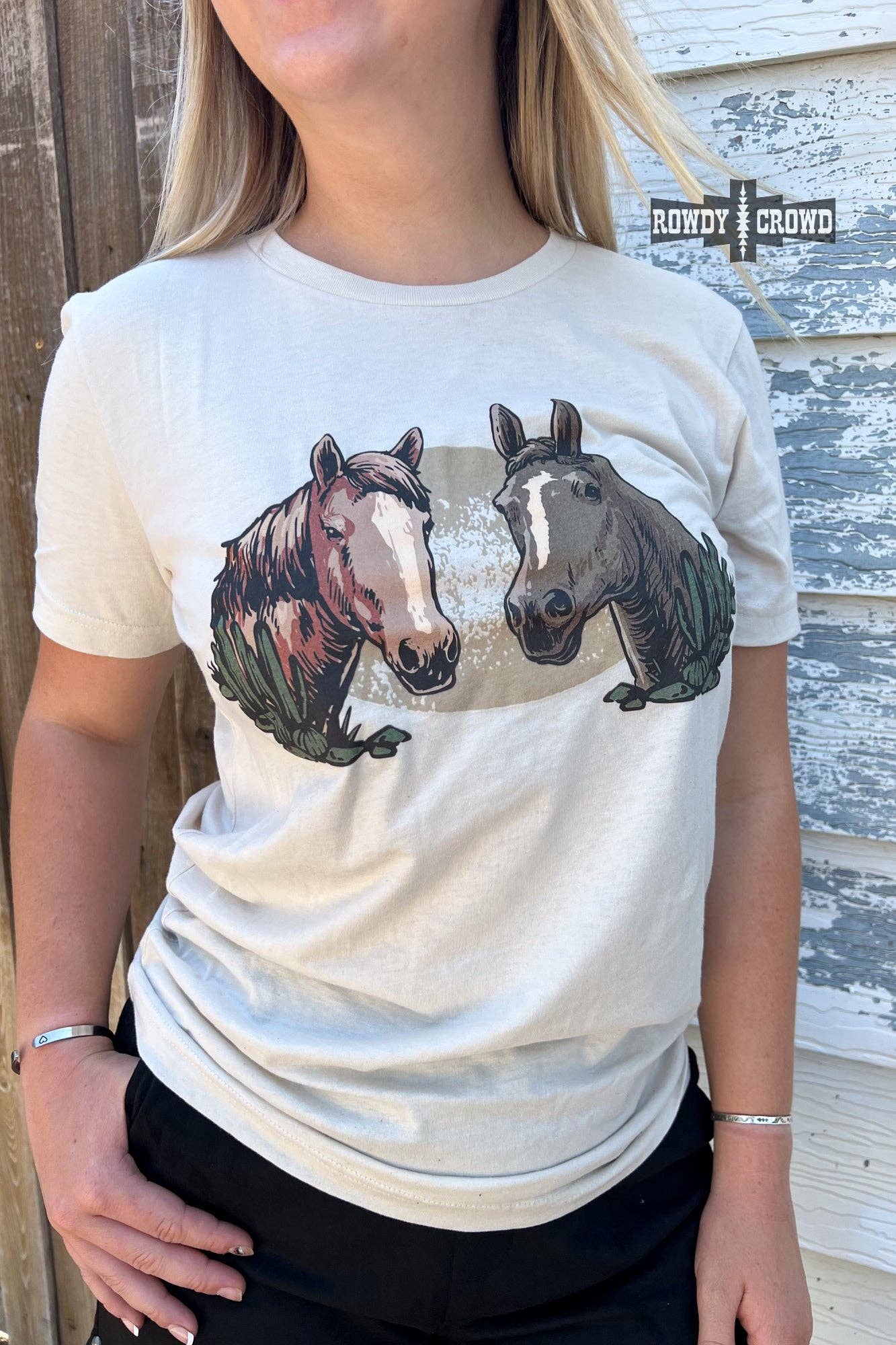 Horsin' Around Tee: XL