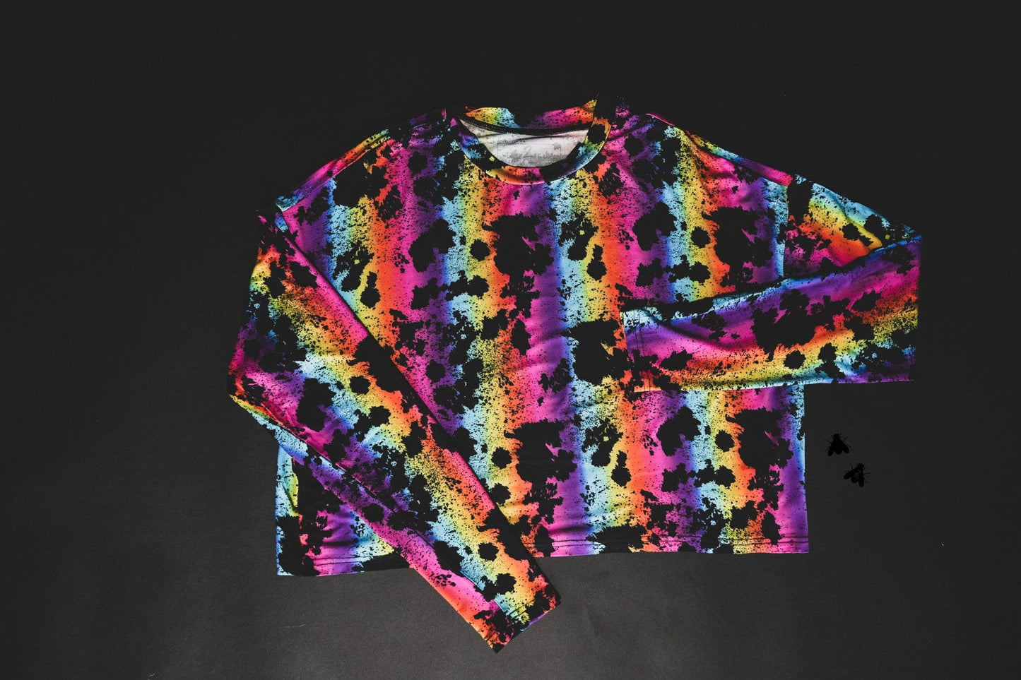 LYNETTE FRANK L/S CROP: S