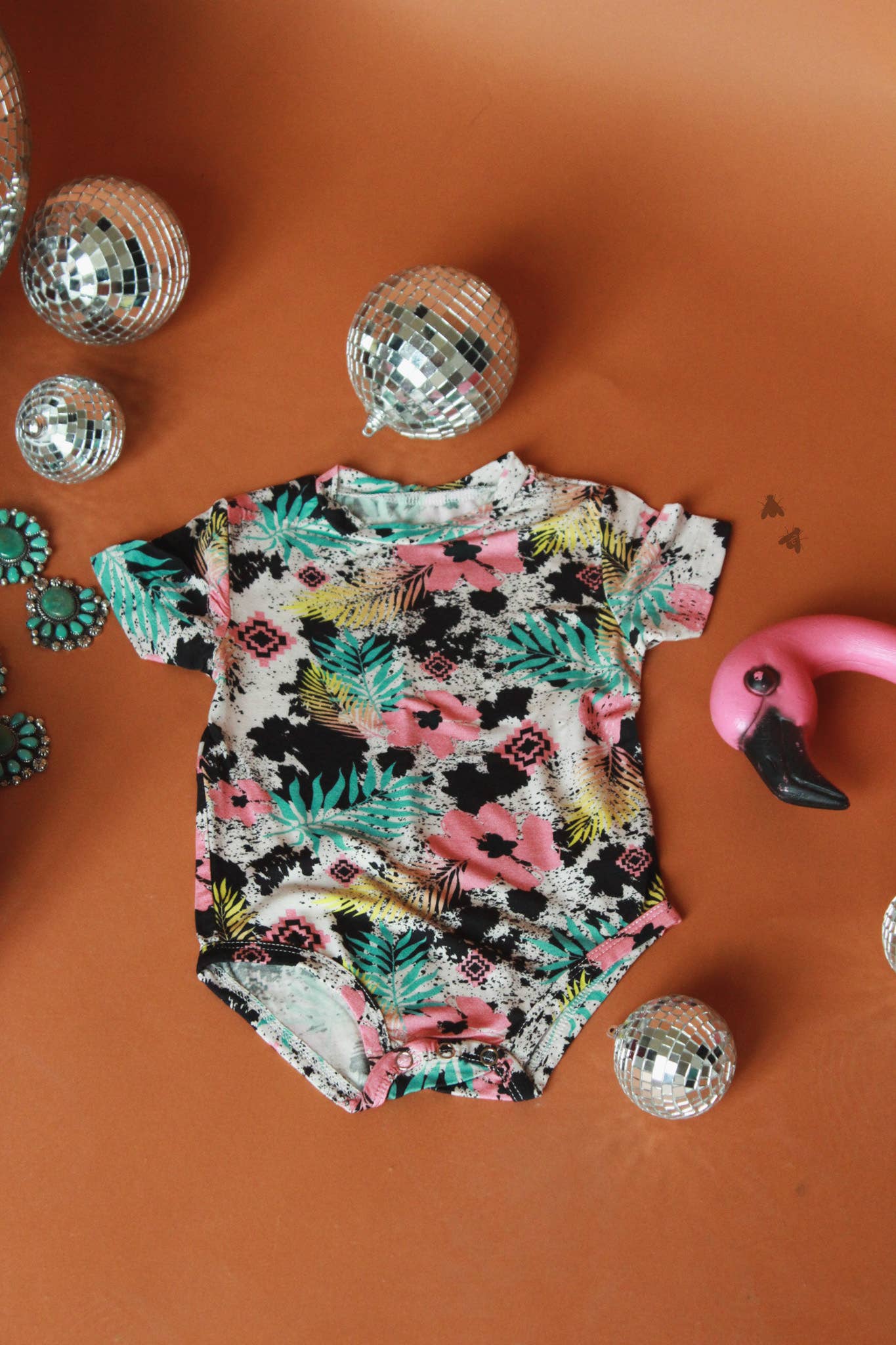 COWTOWN COZUMEL ONESIE: 12-18MO