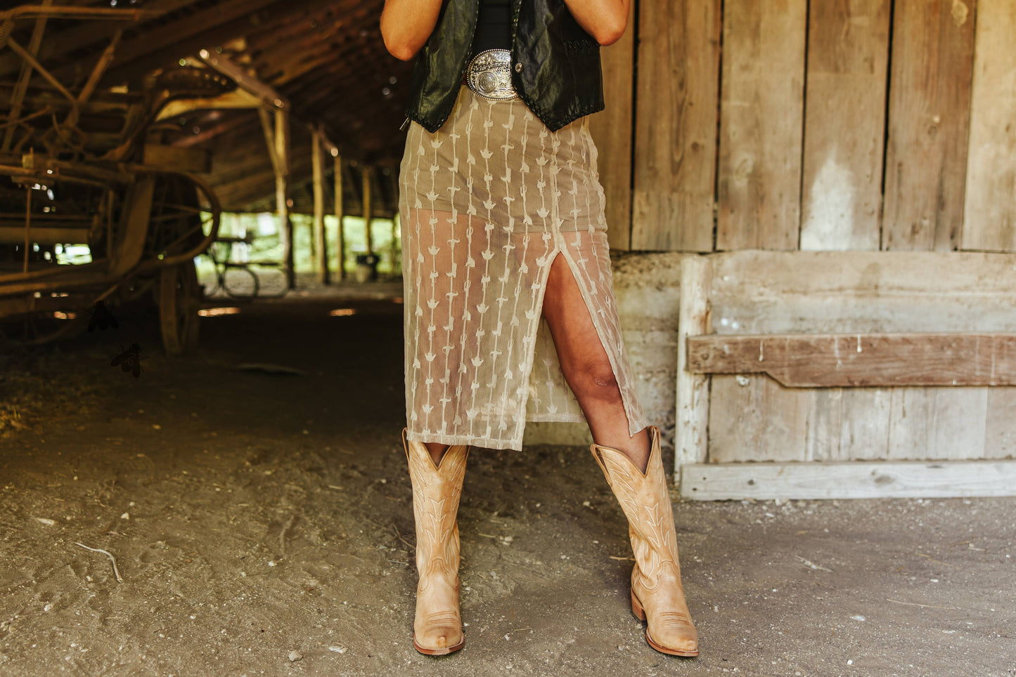 SOUTHERN DRAW SKIRT *BONE: S