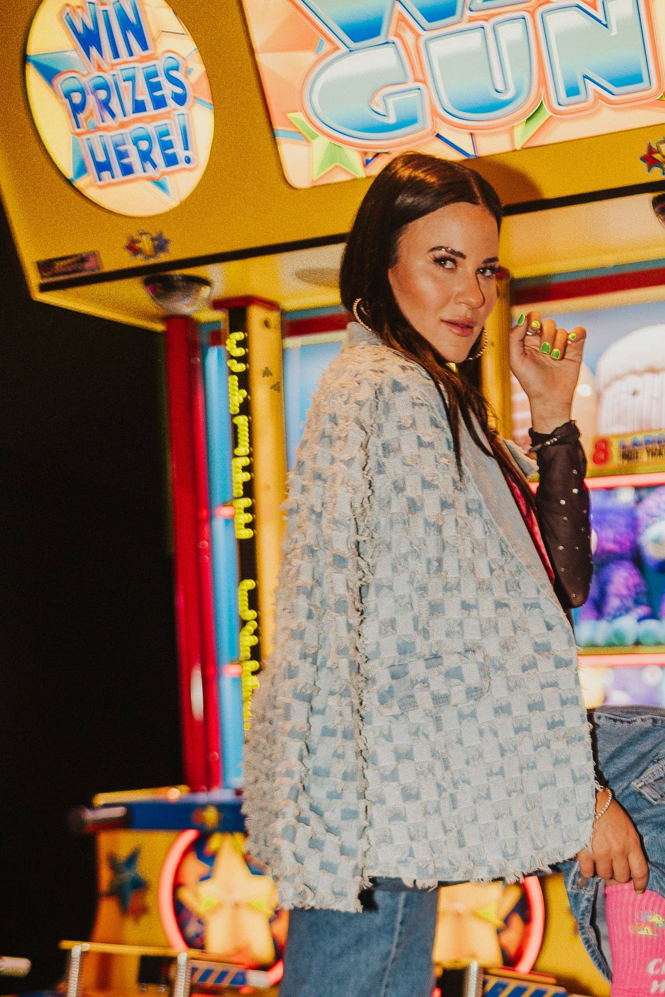 CHECKITY CHECK BLAZER: M
