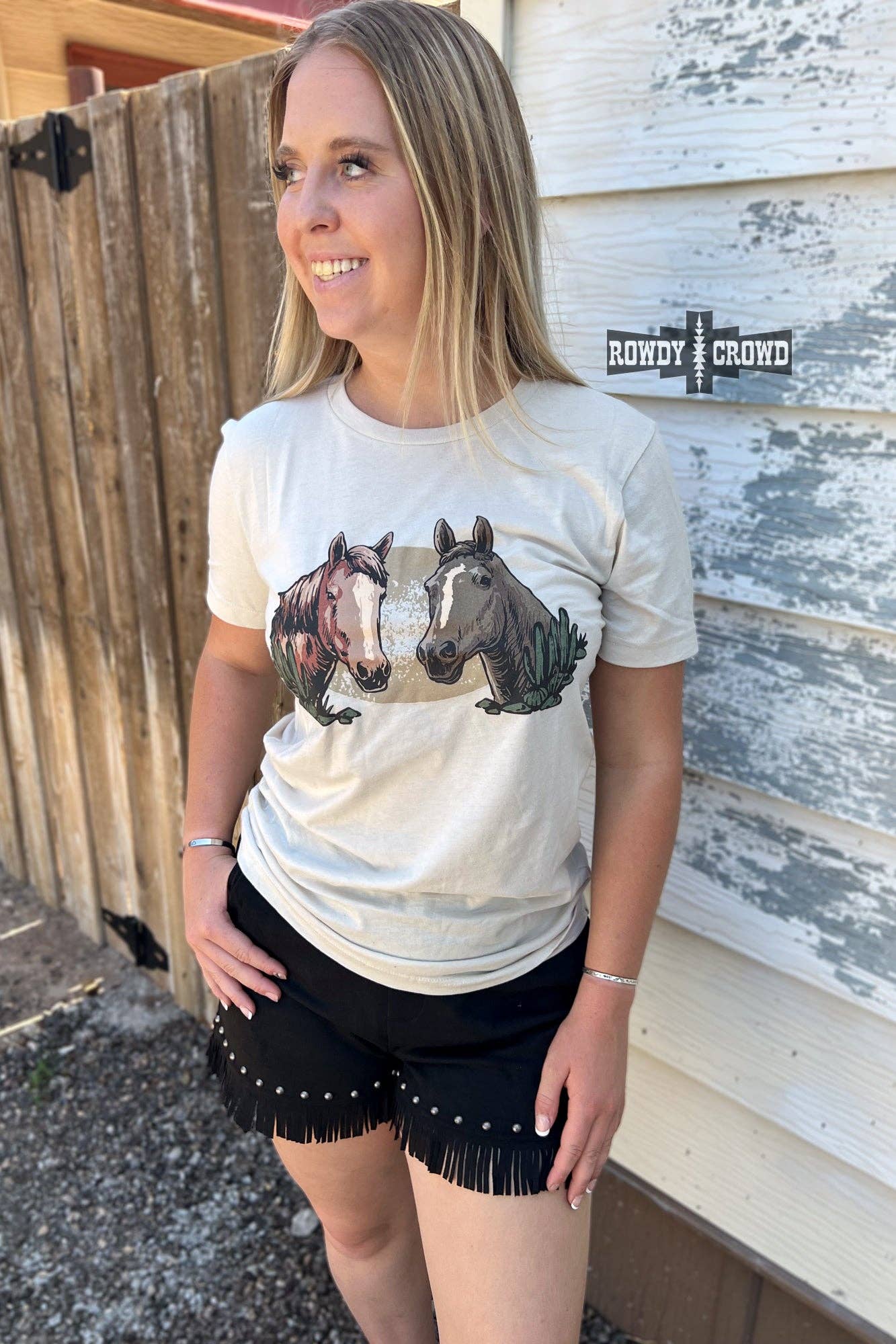 Horsin' Around Tee: Small