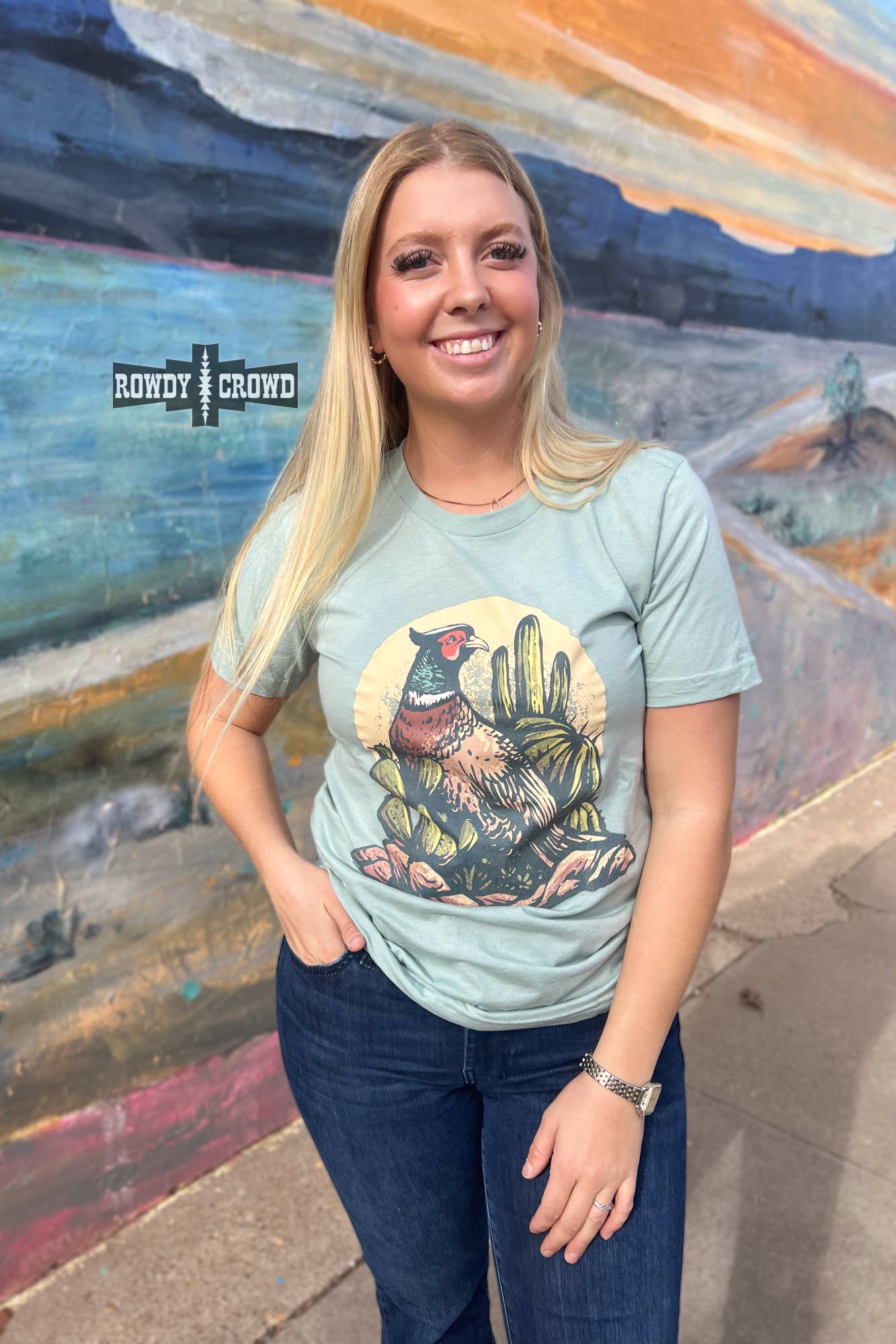 Pheasant Run Tee: 2XL