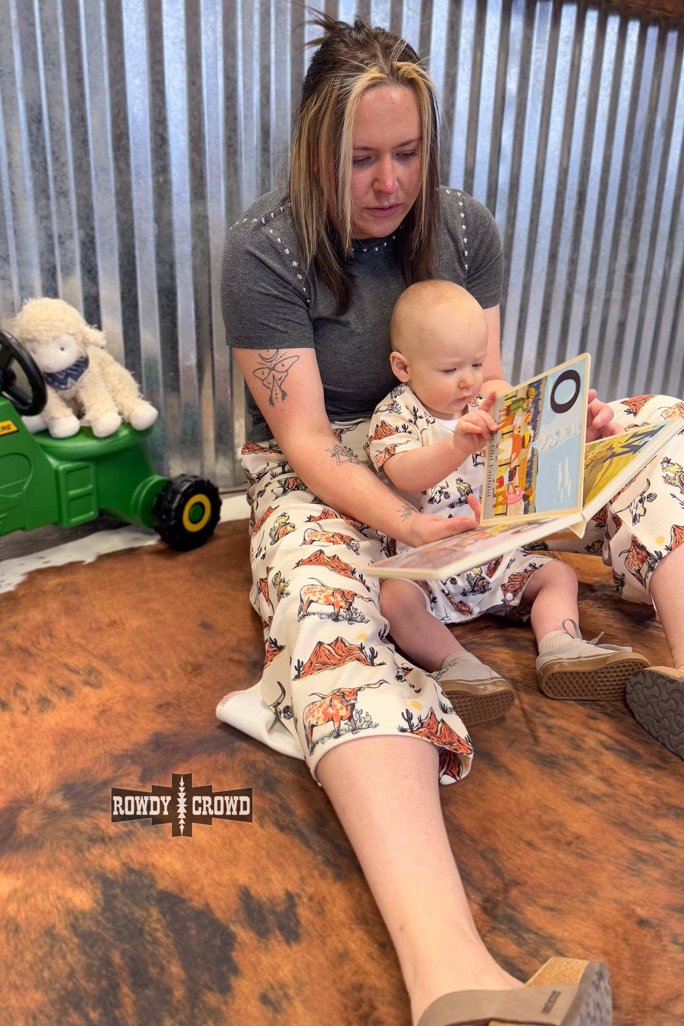 West Texas Short Onesie: 0-3 months