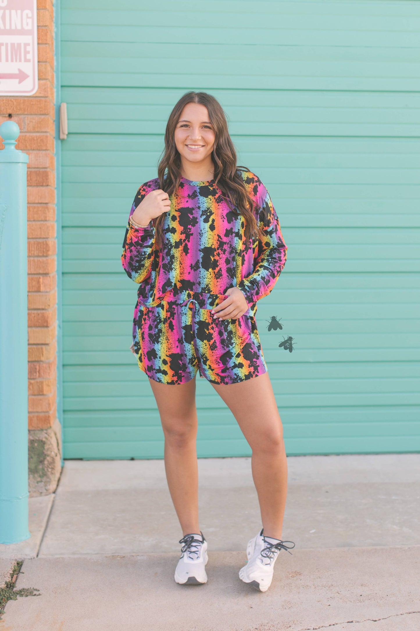 LYNETTE FRANK L/S CROP: 3X