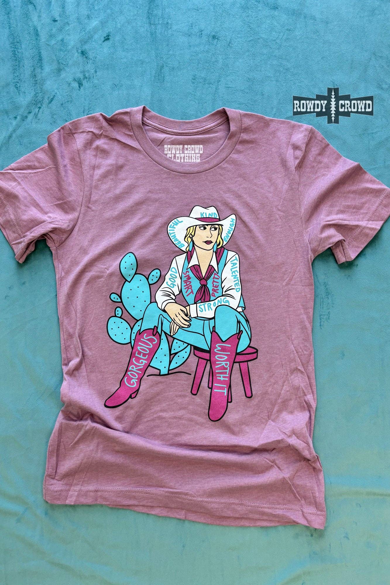 Cowgirl Affirmations Tee: Large
