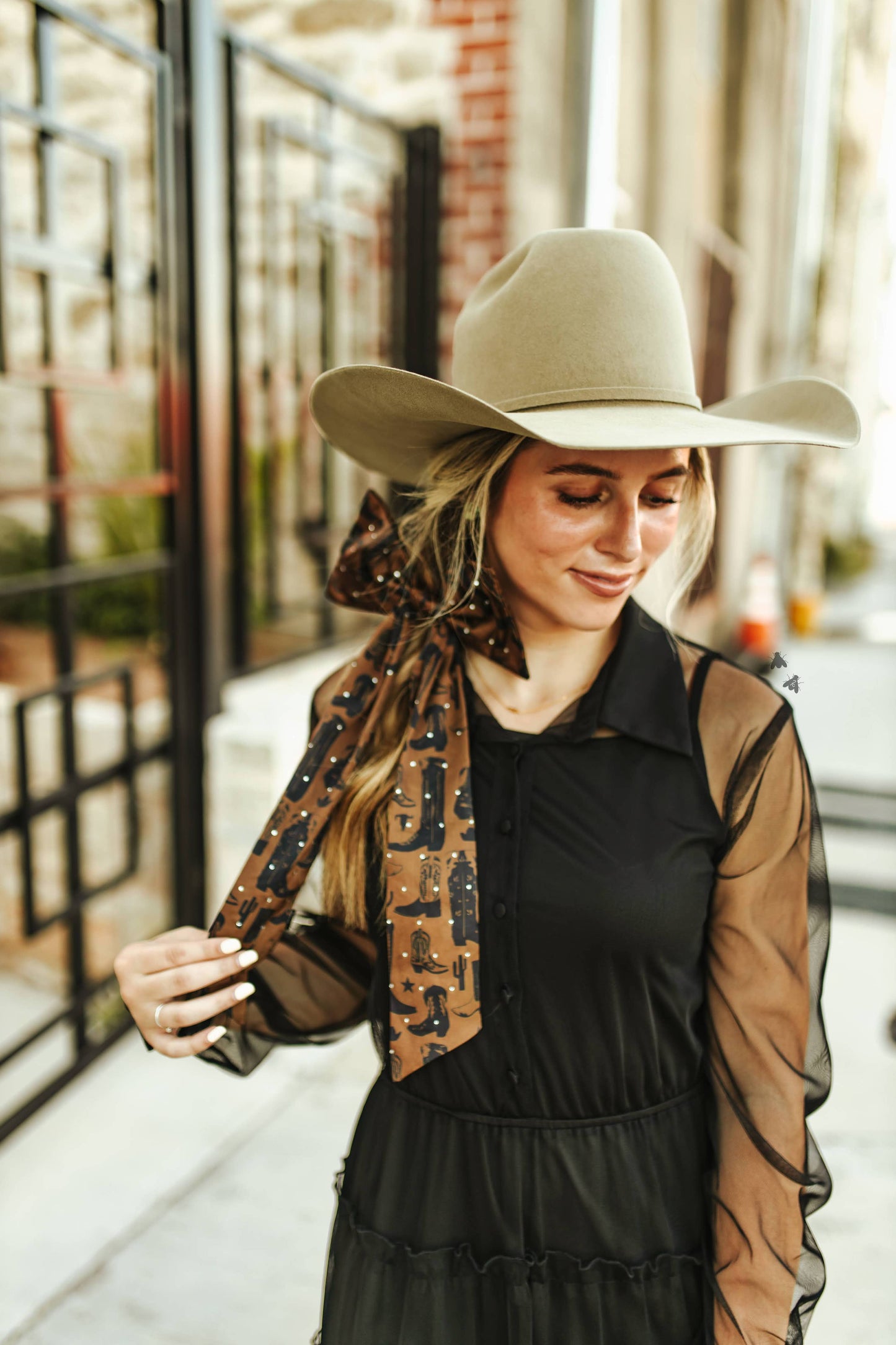 WESTERN PREP BOW *BOOT SCOOT: LG
