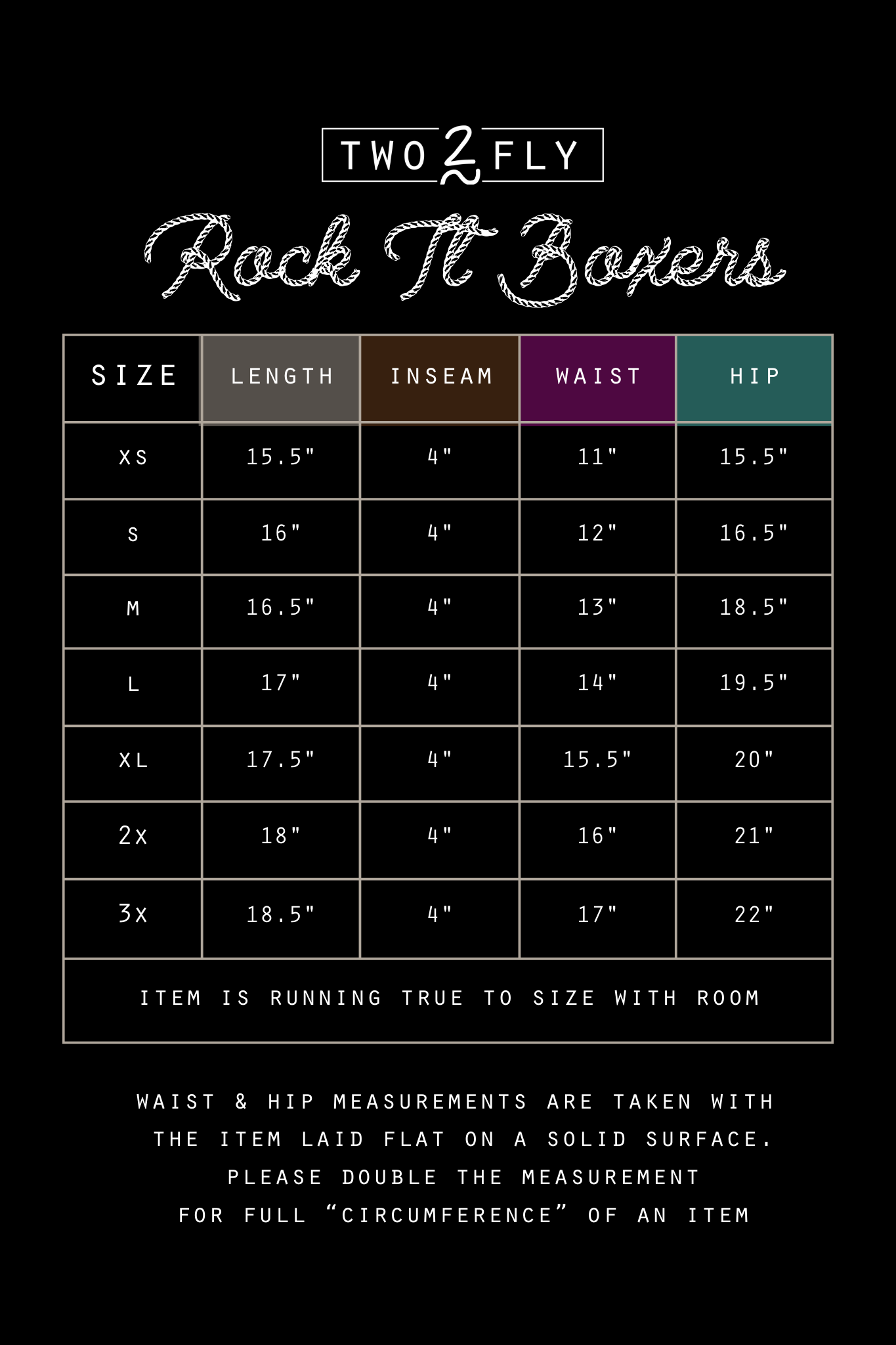 ROCK IT BOXERS: L