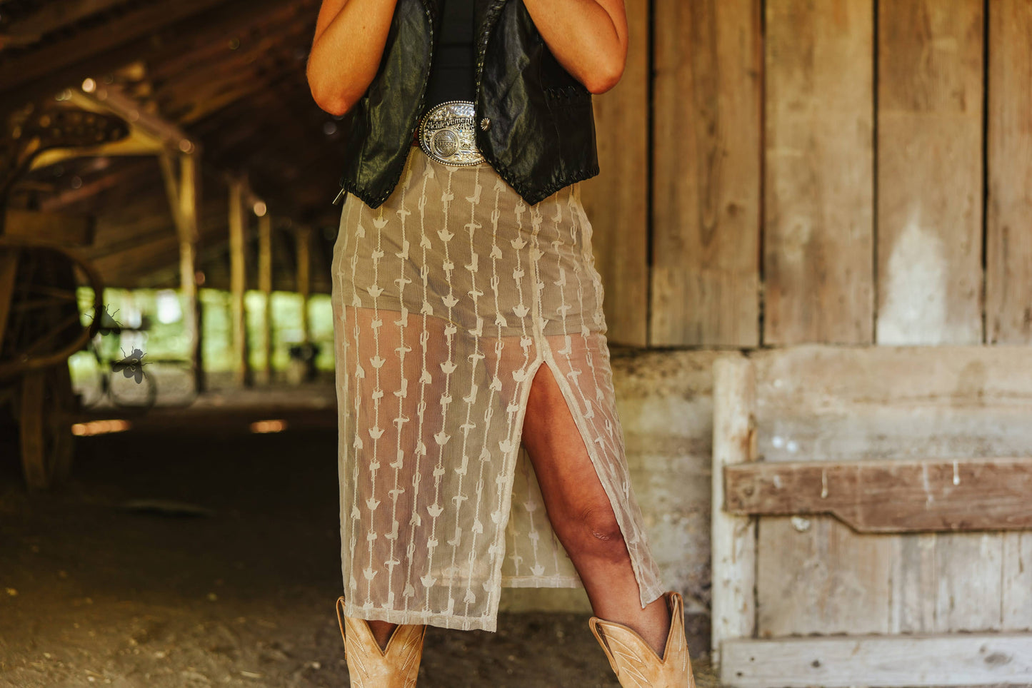 SOUTHERN DRAW SKIRT *BONE: S