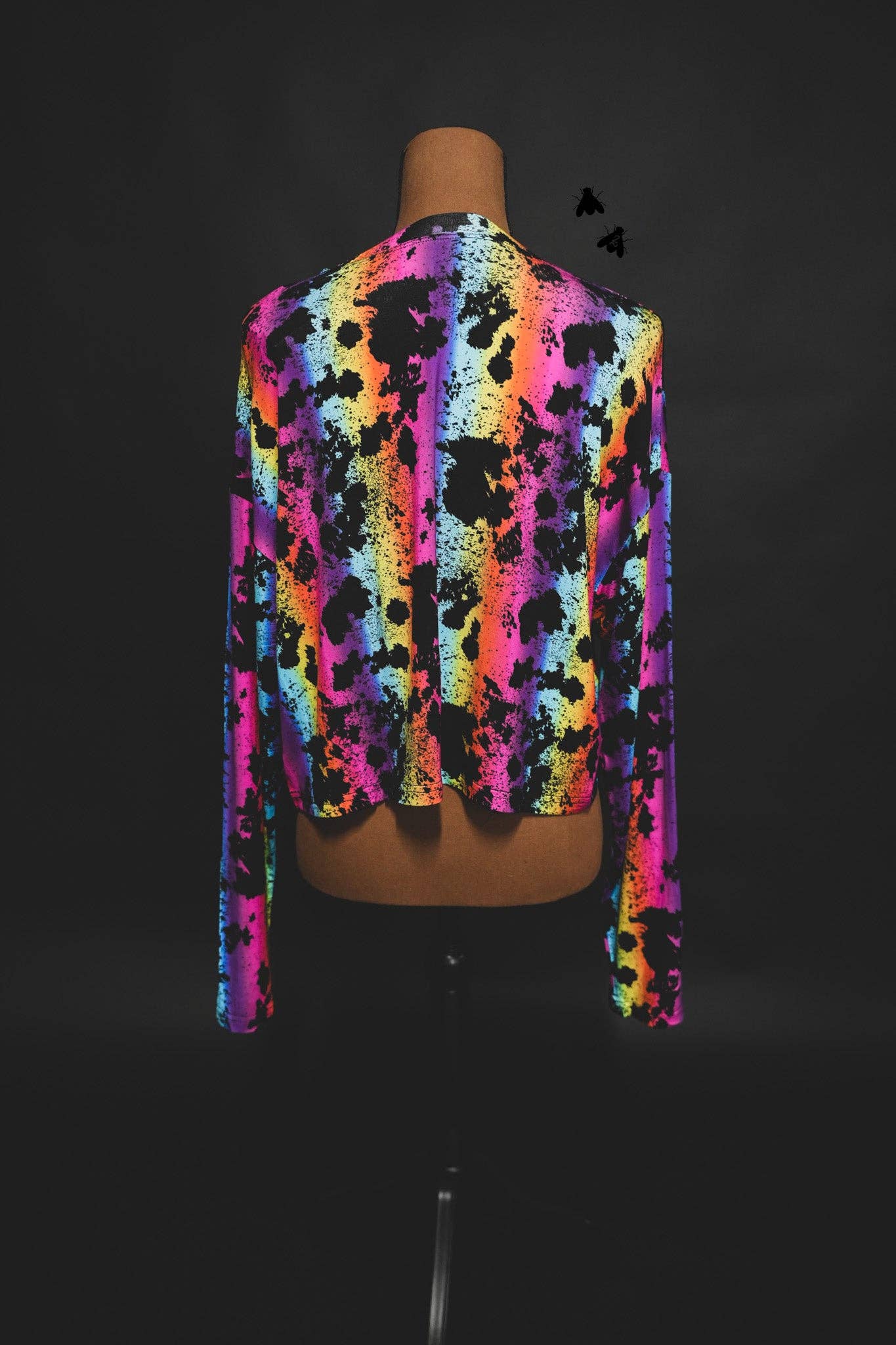 LYNETTE FRANK L/S CROP: 2X
