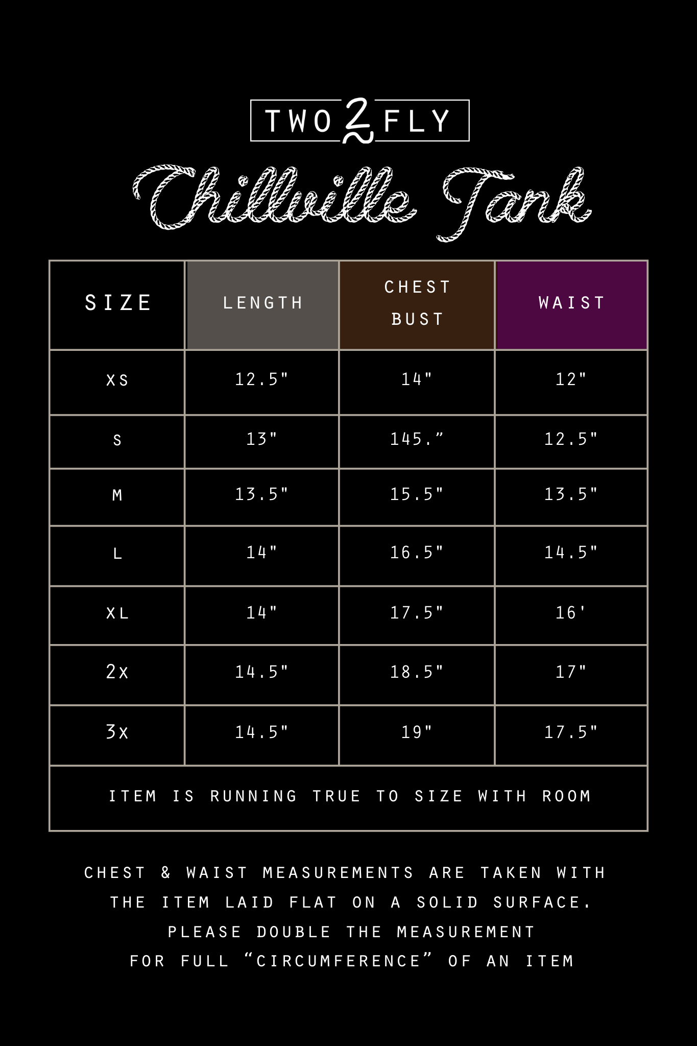 CHILLVILLE TANK *LAVENDAH: M