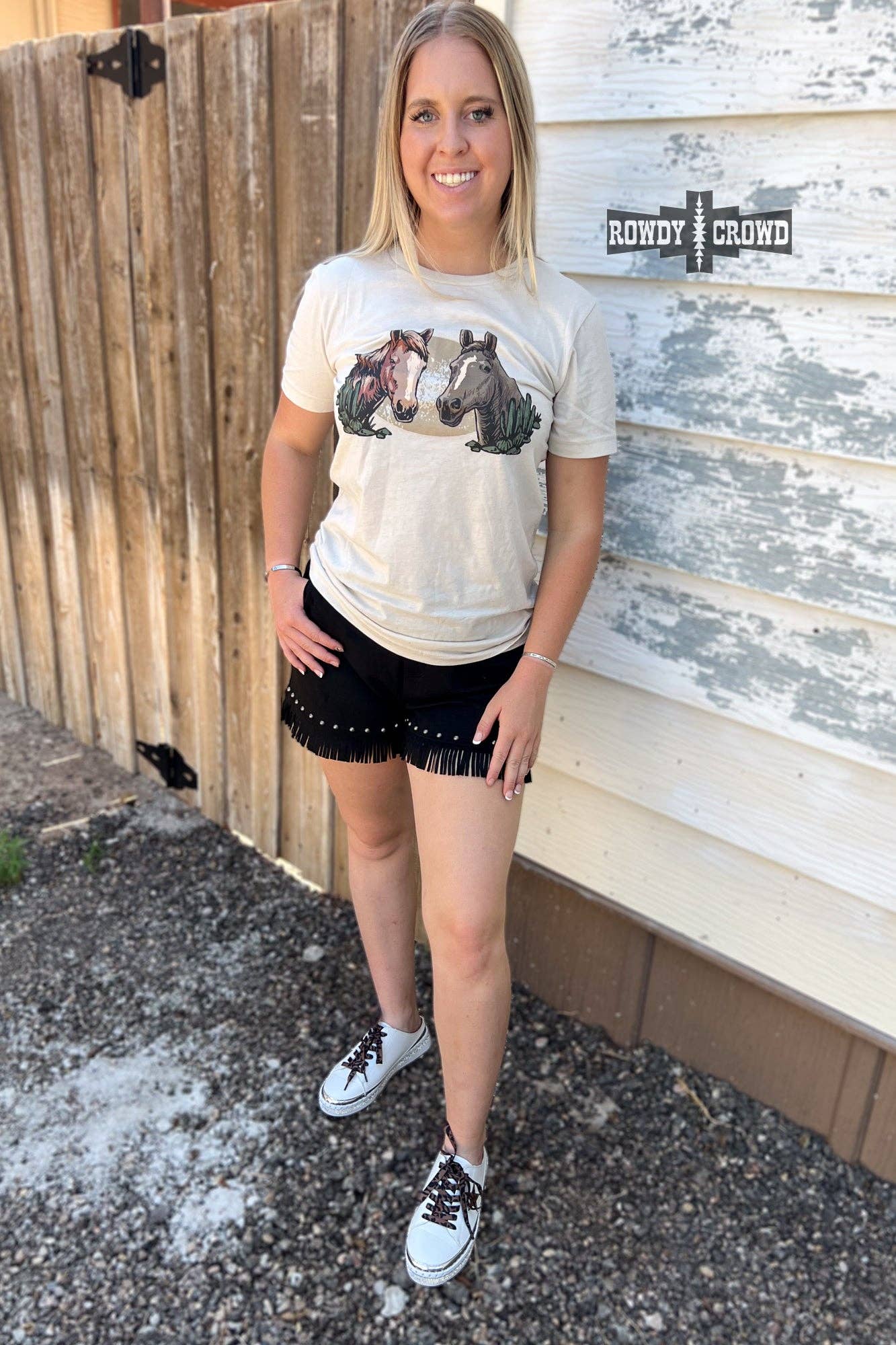 Horsin' Around Tee: Small