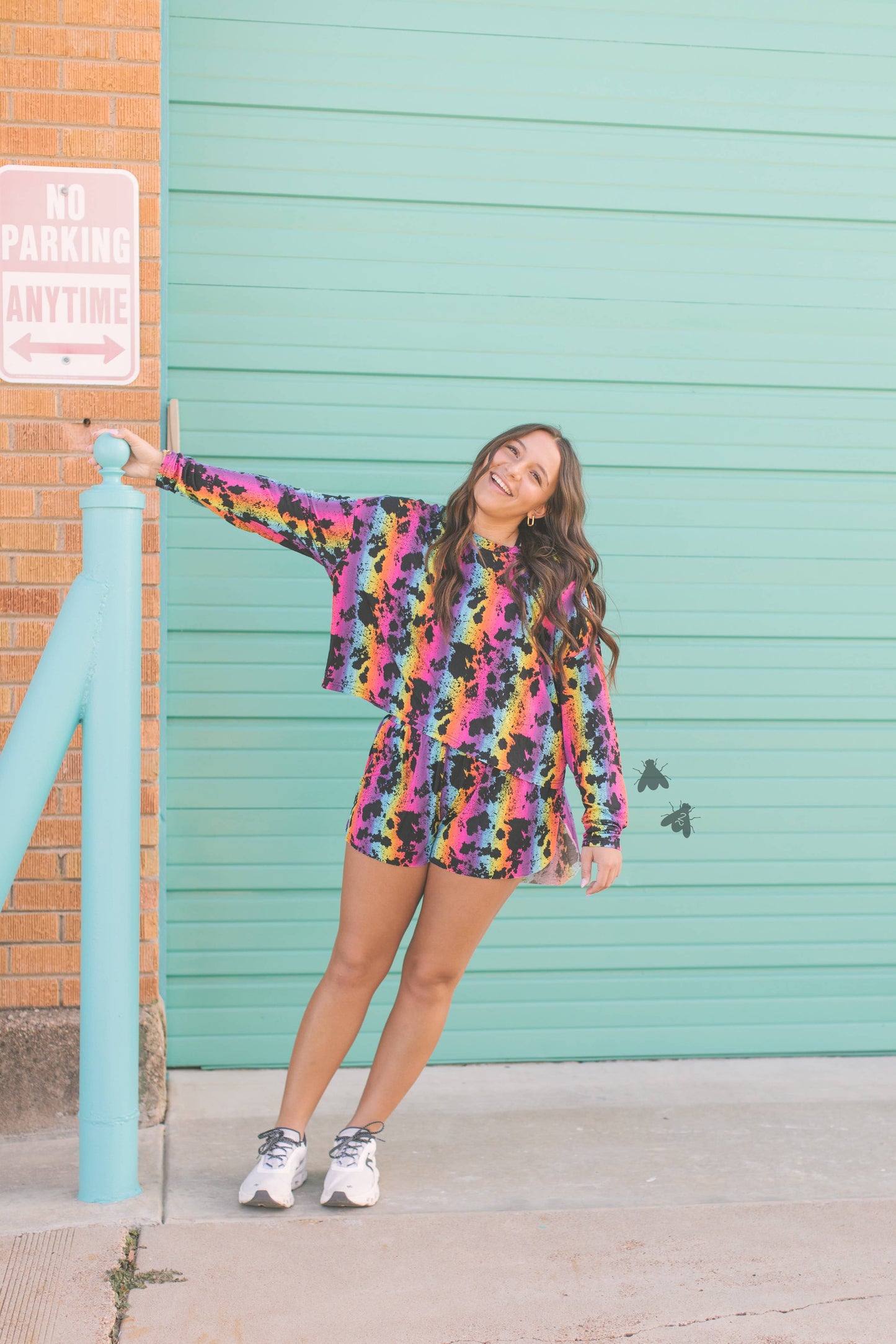 LYNETTE FRANK L/S CROP: M
