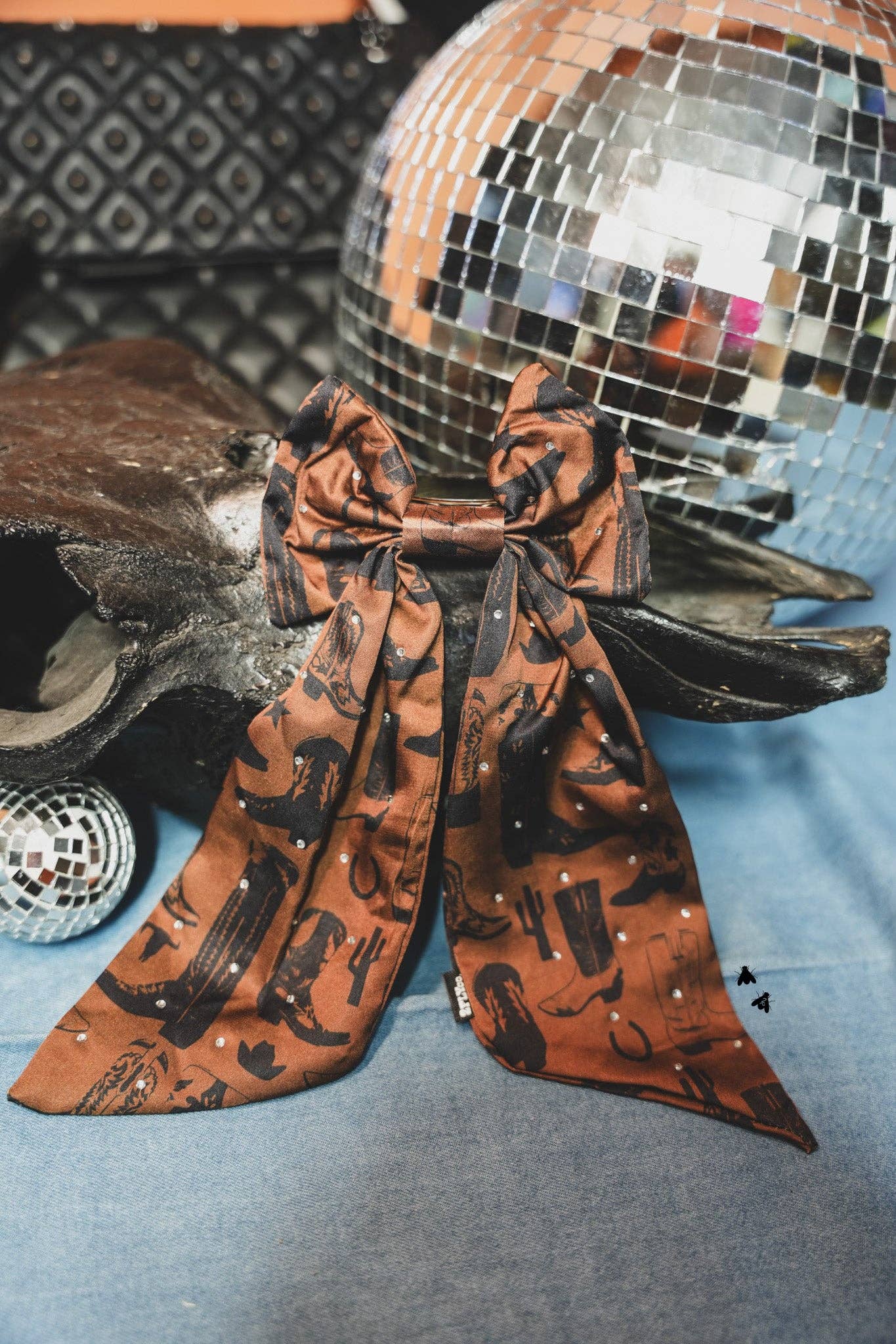 WESTERN PREP BOW *BOOT SCOOT: LG